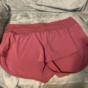 Lululemon pink shorts